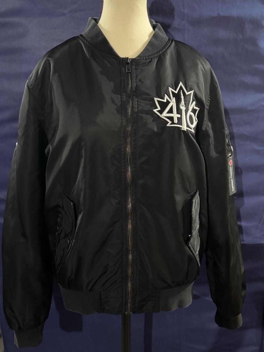 416 Men’s Bomber Jacket - Black